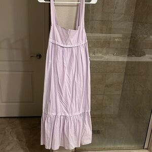 EUC Petal & Pup Lavender Sleeveless Maxi Dress